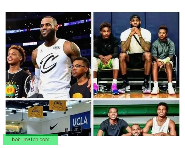 詹姆斯珍惜与布朗尼父子连线展现顶级投篮天赋